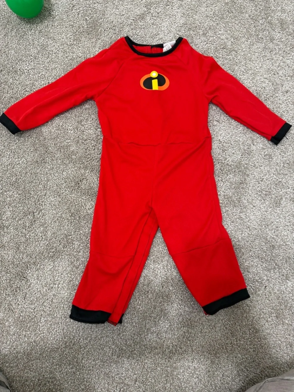 Disney The Incredibles Red and Black Baby Costume - Picture 5 of 6